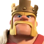 Clash of clans barbarian king hero
